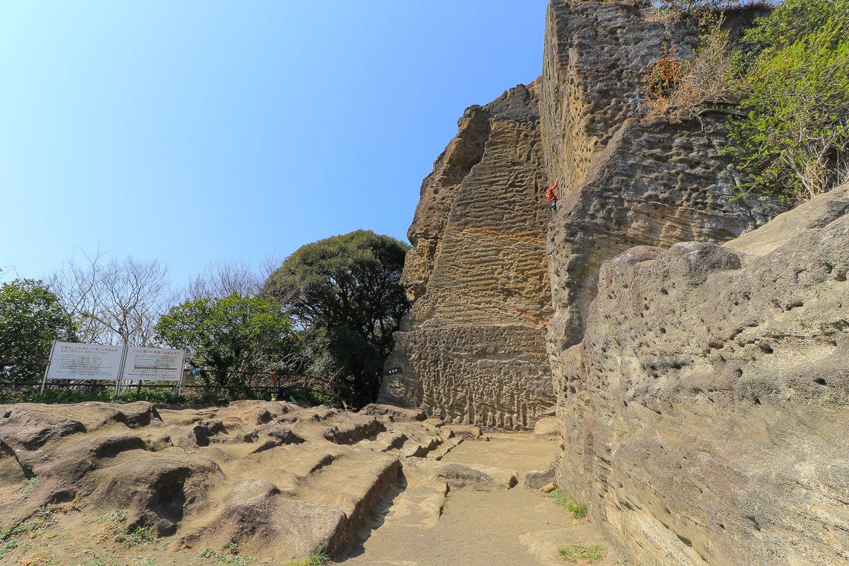 神奈川県横須賀の鷹取山ハイキングコース・頂上